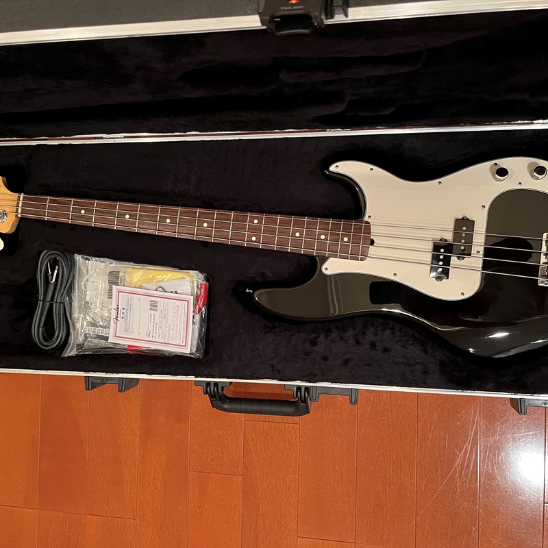 Fender USA American Standard Precision Bass BLK/RWの画像